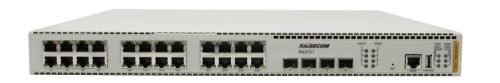 Raisecom CE L2/L3 aggregátor eszköz,24x10/100/1000Mbps LAN port,4x10GE SFP+upl., 2xAC PSU modul