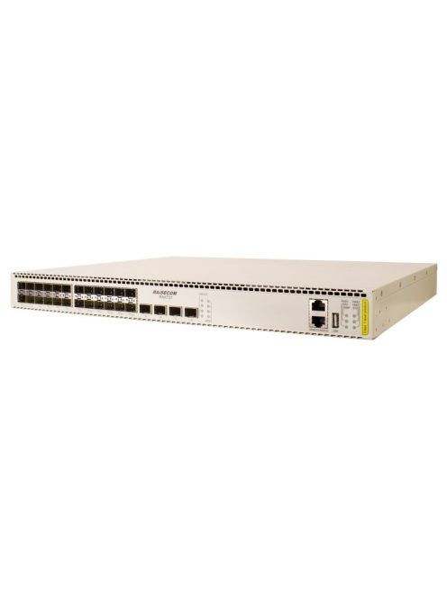 Raisecom CE L2/L3 optikai aggregátor,24x1/10GE SFP+access+4x10GE SFP+uplink, AC+DC PSU modul
