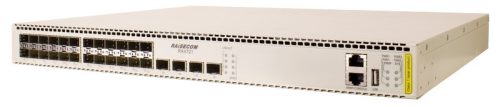 Raisecom CE L2/L3 optikai aggregátor,24x1/10GE SFP+access+4x10GE SFP+uplink, AC+DC PSU modul