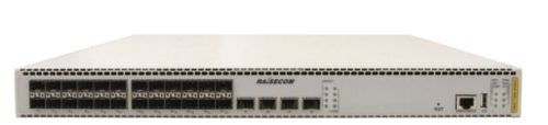 Raisecom CE L2/L3 optikai aggregátor,24x1/10GE SFP+access+4x10GE SFP+uplink, 1xAC PSU modul