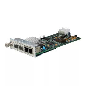   Raisecom menedzselhető Fast Eth. média konverter modul, redundáns SFP uplink (SFP nélkül), -20~65C