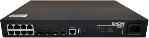 DCN L2 PoE switch 8x 10/100/1000Base-T with PoE+(125W) RJ45 + 4x 1/10GBase-X SFP+