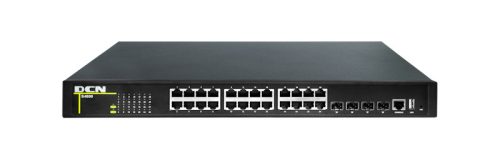 DCN L2 switch 24x 10/100/1000Base-T RJ45 + 4x 1/10GBase-X SFP+