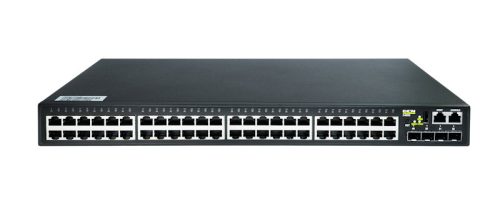 DCN L2 switch 48x 10/100/1000Base-T RJ45 with PoE+(740W) RJ45+ 4x 1/10GBase-X SFP+,