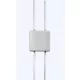 Altai A2x kétnormás 802.11 ac 2x2 MIMO kültéri WiFiAccess Point/Bridge, 300Mbps@2.4GHz N csatlakozóval + 867Mbps@5GHz N csatlakozóval