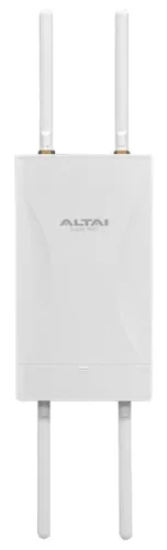 Altai C260-X kétnormás 2x2 kültéri WiFi 6 AP, 574Mbps (2,4GHz)+2402Mbps (5GHz), RPSMA csatlakozós omni antennákkal (4x5dBi), 2x1GbE RJ-45