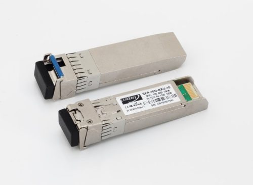 LinkEasy BiDi SFP+ modul, 9.95 - 10.3G, 1270/1330nm, 10km távolság, 0~70 hőm. tart., DDM funkció