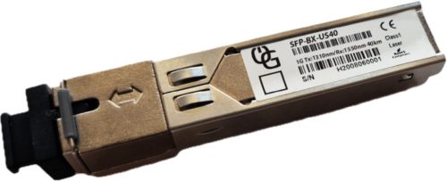 OpenGate, 1.25G, BIDI SFP, 40km, 1310nm TX-1550nm RX, DDM, SC, SMF, DFB